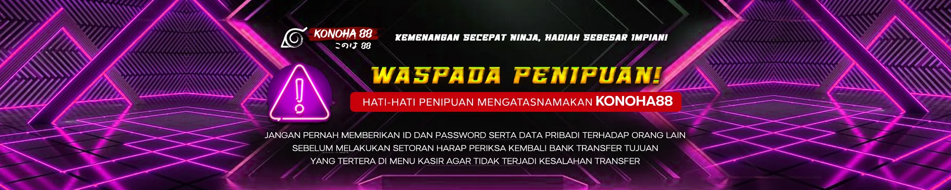 WASPADA PENIPUAN